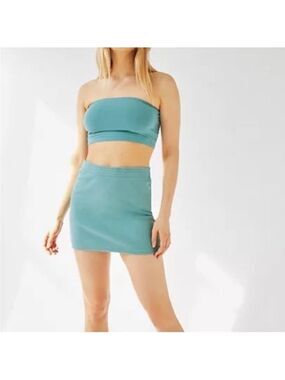 Aritzia TNA Airy AF Fleece Perfect Skirt Sz Small